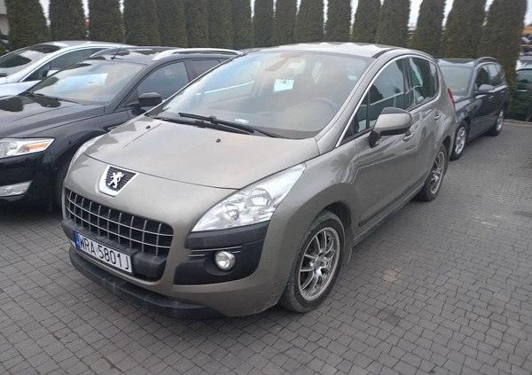 Peugeot 3008 cena 17700 przebieg: 236201, rok produkcji 2009 z Zgierz małe 92